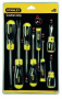 Stanley 0-65-011 - Набор отверток Cushion Grip (8шт; 3х75; 5х100; 6.5х45; 6.5х150; РН0х60; РН1х75; РН2х45; РН2х150)
