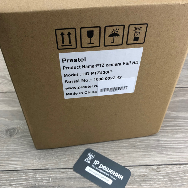 Prestel HD-PTZ430IP, PTZ камера для видеоконференций Prestel HD-PTZ430IP, PTZ камера для видеоконференций