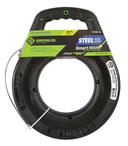 Greenlee FTS438DL-150 -УЗК металл пруток с дальномером (45,7 м х 3,2 мм) Greenlee FTS438DL-150 -УЗК металл пруток с дальномером (45,7 м х 3,2 мм)
