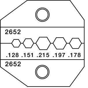 Матрица для 1300/8000 SMA SMB SFR ST SC