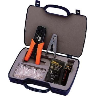 Hobbes HT-256FM - набор для подключения ПК к сети c тестером Enhanced Network Cable Tester