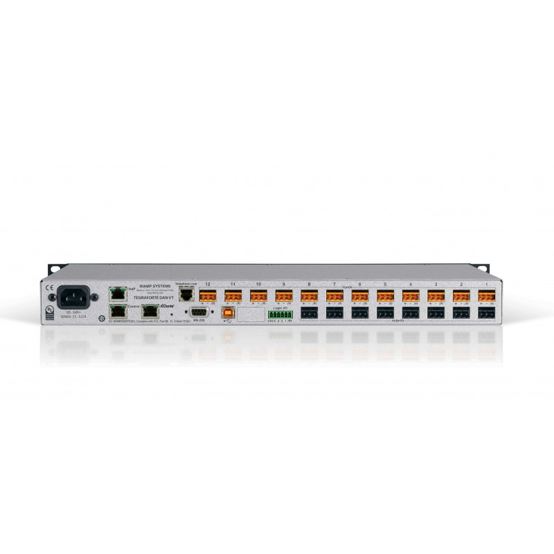 Аудиопроцессор Biamp TesiraFORT DAN VT Аудиопроцессор Biamp TesiraFORT DAN VT