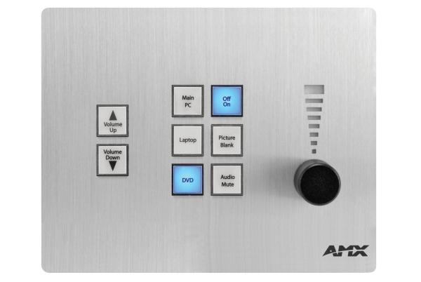 Кнопочная панель управления CP-3008-W Novara 8 button control pad, white, includes power supply