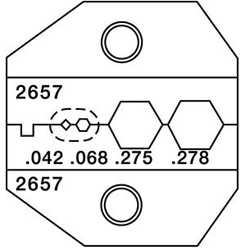 Матрица для 1300/8000 HDTV BNC/TNC True-75Ohm: RG6 Belden 1694 & 1694A