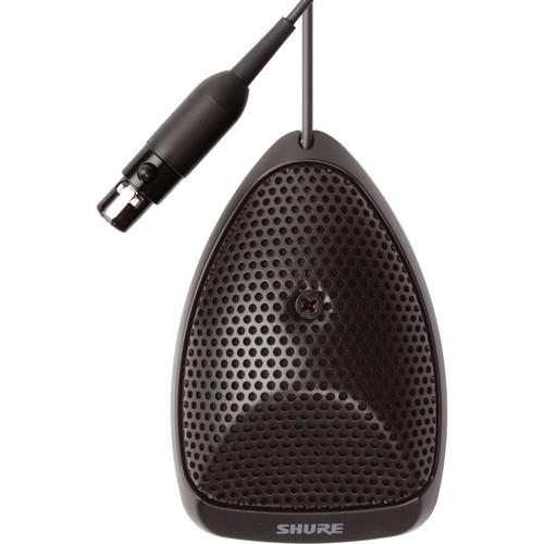 Настольный конденсаторный микрофон граничного слоя, кардиоида, кабель 4м, предусилитель, разъем 4 pin, цвет черный.
