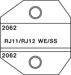 Матрица для 1300/8000  RJ11 RJ12