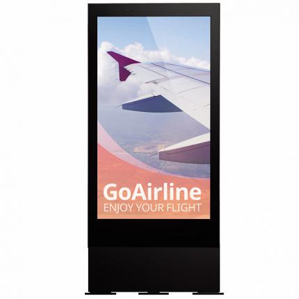 75" уличный киоск HighBright, 3000 кд/м2, 24/7, 1920x1080, LG webOS 3.0