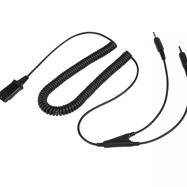 VoiceXpert VXH-CAB-PC, шнур-разветвитель для подключения QD гарнитур к ПК (QD/3,5мм) VoiceXpert VXH-CAB-PC, шнур-разветвитель для подключения QD гарнитур к ПК (QD/3,5мм)