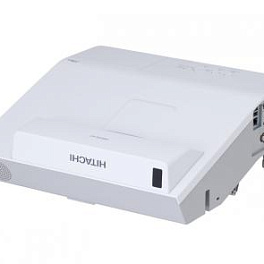 Трехчиповый интерактивный 3LCD-проектор 3300 лм, WXGA 1280 x 800, 16:10, одна лампа, 10000:1, сверхкороткофокусный объектив. HDMI x 2, RCA jack (L/R) x 1, USB. Вес 4.5кг. Белого цвета