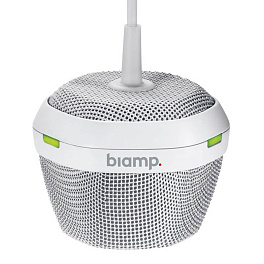 Biamp Devio DCM-1 White, потолочный всенаправленный микрофон
