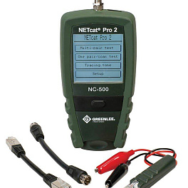 Greenlee NETcat Pro NC-500 - сетевой тестер Greenlee NETcat Pro NC-500 - сетевой тестер