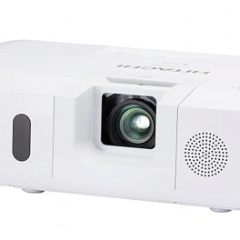 Трехчиповый 3LCD-проектор 5000 ANSI лм (встроенная несменная линза), WXGA (1280 x 800), 16:10, одна лампа, 16.000:1. HDMI x 2. USB. Вес 5,3кг. Белого цвета