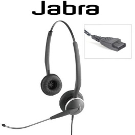 Jabra GN2100 Duo (2139-00-04), профессиональная телефонная гарнитура для контакт и call-центров