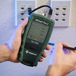 Greenlee NETcat Pro NC-500 - сетевой тестер Greenlee NETcat Pro NC-500 - сетевой тестер