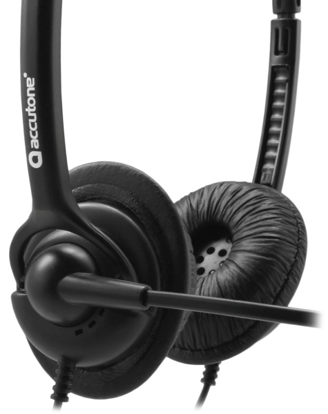 Accutone M800 - Гарнитура для ноутбука или смартфона, разъем 3,5 мм Accutone M800 - Гарнитура для ноутбука или смартфона, разъем 3,5 мм