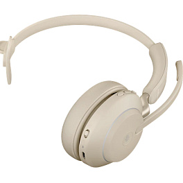Гарнитура Jabra Evolve2 65, Link380c UC Mono Beige (26599-889-898) Гарнитура Jabra Evolve2 65, Link380c UC Mono Beige (26599-889-898)