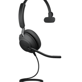 Jabra Evolve2 40 (24089-899-999), проводная гарнитура для компьютера, USB-A, MS Mono Jabra Evolve2 40 (24089-899-999), проводная гарнитура для компьютера, USB-A, MS Mono
