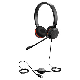 Jabra EVOLVE 20 SE Stereo MS (4999-823-309), проводная USB-гарнитура, MS Lync Jabra EVOLVE 20 SE Stereo MS (4999-823-309), проводная USB-гарнитура, MS Lync