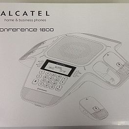 Alcatel Conference 1800, аналоговый конференц-телефон с 4-мя беспроводными микрофонами Alcatel Conference 1800, аналоговый конференц-телефон с 4-мя беспроводными микрофонами