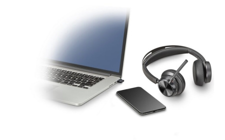 Poly Voyager Focus 2 UC - беспроводная гарнитура для ПК и мобильного телефона (Bluetooth, Hybrid ANC, адаптер BT700 USB-С, зарядная станция) Poly Voyager Focus 2 UC - беспроводная гарнитура для ПК и мобильного телефона (Bluetooth, Hybrid ANC, адаптер BT700 USB-С, зарядная станция)