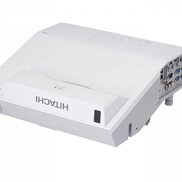 Трехчиповый интерактивный 3LCD-проектор 2700 лм, WXGA 1280 x 800, 16:10, одна лампа, 10.000:1, сверхкороткофокусный объектив. HDMI x 2, USB. Вес 4.5кг. Белого цвета