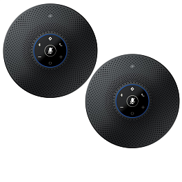 Emeet OfficeCore M2 MAX DUO, комплект из 2-х спикерфонов Emeet OfficeCore M2 MAX DUO, комплект из 2-х спикерфонов