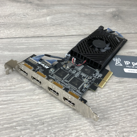 Карта захвата AVerMedia 4-Channel Full HD HDMI PCIe Capture Card CL314H1 Карта захвата AVerMedia 4-Channel Full HD HDMI PCIe Capture Card CL314H1