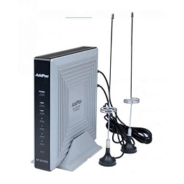 AddPac AP-3G1002B — VoIP-3G/GSM шлюз, 2x3G/GSM (UMTS900/2100, GSM900/1800) канал, SIP & H.323, CallBack, SMS. Порты 2xFXS, Ethernet 2x10/100 Mbps AddPac AP-3G1002B — VoIP-3G/GSM шлюз, 2x3G/GSM (UMTS900/2100, GSM900/1800) канал, SIP & H.323, CallBack, SMS. Порты 2xFXS, Ethernet 2x10/100 Mbps