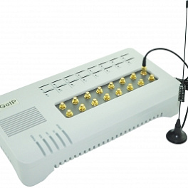 GoIP 16,  VoIP GSM шлюз на 16 каналов