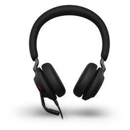 Jabra Evolve2 40 (24089-999-899), проводная гарнитура для компьютера, USB-C, MS Stereo Jabra Evolve2 40 (24089-999-899), проводная гарнитура для компьютера, USB-C, MS Stereo