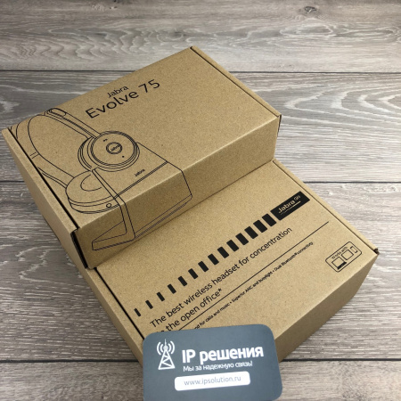 Jabra Evolve 75 UC Stereo (7599-838-199), Bluetooth стереогарнитура с зарядной подставкой Jabra Evolve 75 UC Stereo (7599-838-199), Bluetooth стереогарнитура с зарядной подставкой