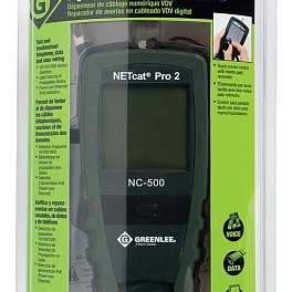 Greenlee NETcat Pro NC-500 - сетевой тестер Greenlee NETcat Pro NC-500 - сетевой тестер