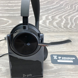 Poly Voyager Focus 2 UC - беспроводная гарнитура для ПК и мобильного телефона (Bluetooth, Hybrid ANC, адаптер BT700 USB-A, зарядная станция) Poly Voyager Focus 2 UC - беспроводная гарнитура для ПК и мобильного телефона (Bluetooth, Hybrid ANC, адаптер BT700 USB-A, зарядная станция)